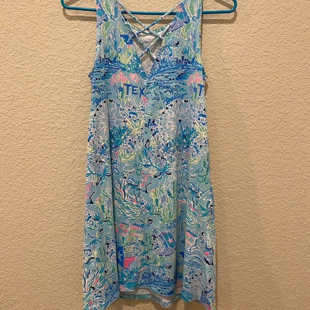 Lilly Pulitzer Lilly Loves Texas Kristen Dress size XXS - Picture 7 of 11